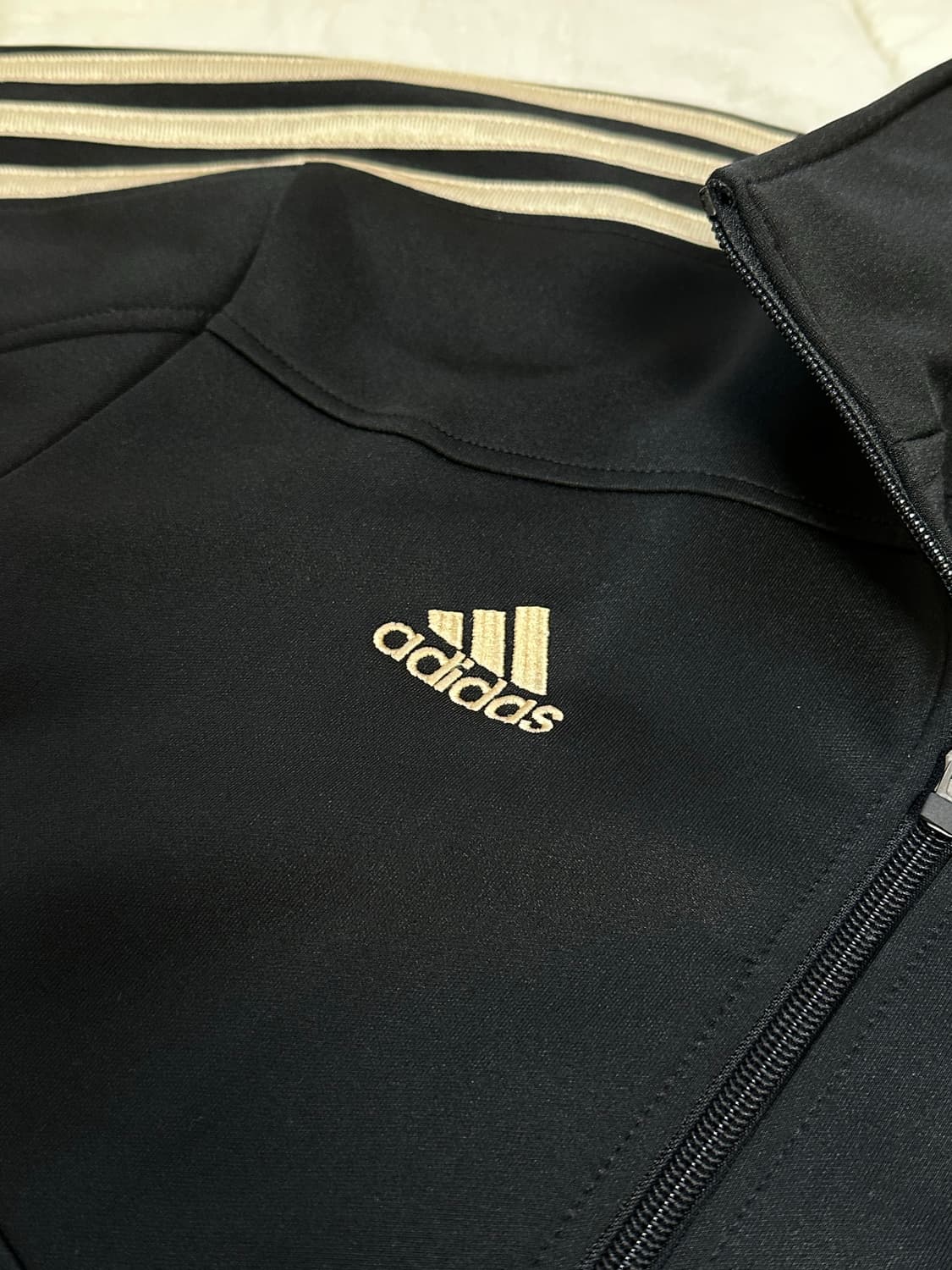 아디다스 검금 골드 져지 트랙탑 라지 상품이미지4