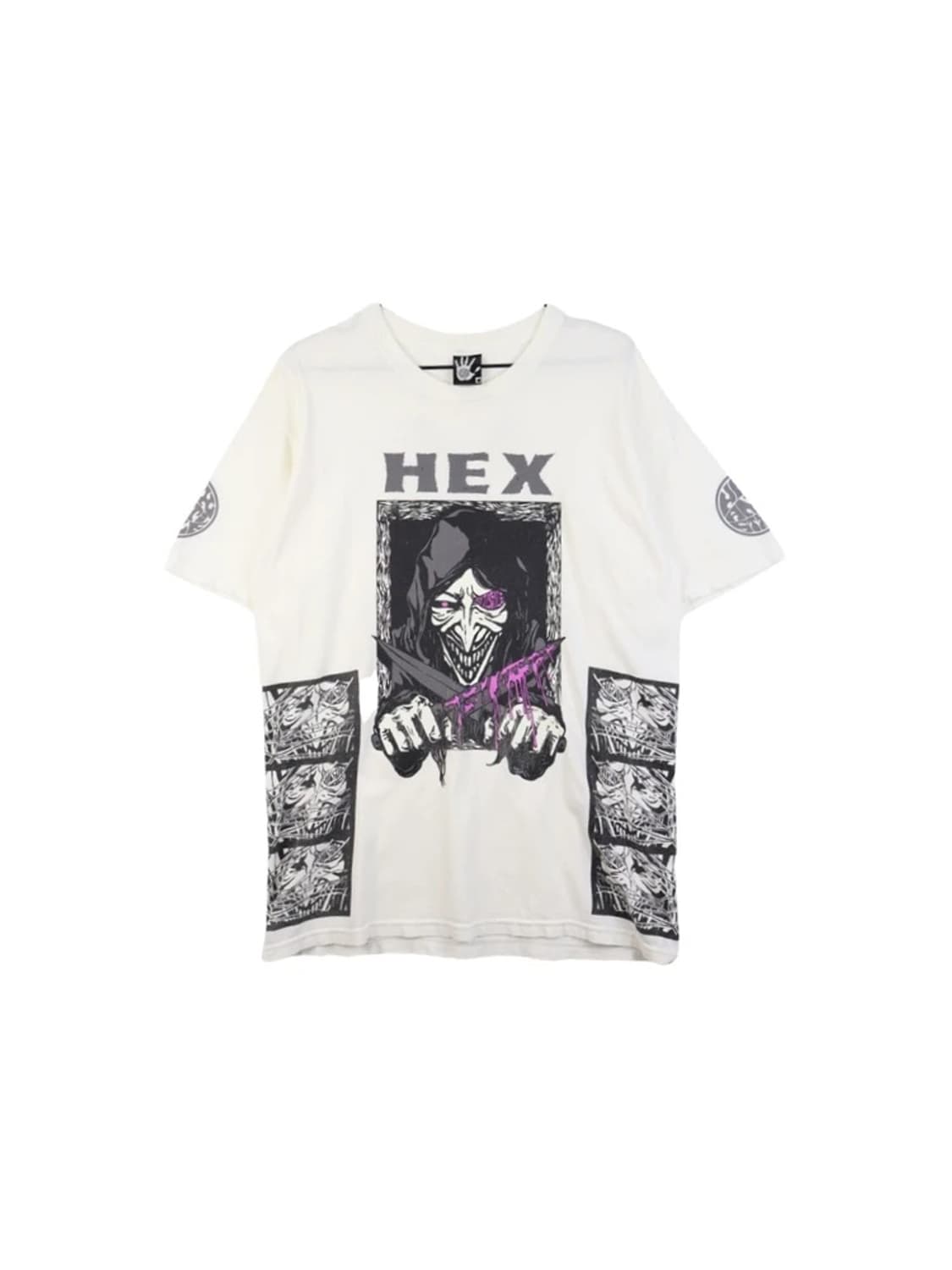 빈티지 HEX 프린팅 반팔 상품이미지4