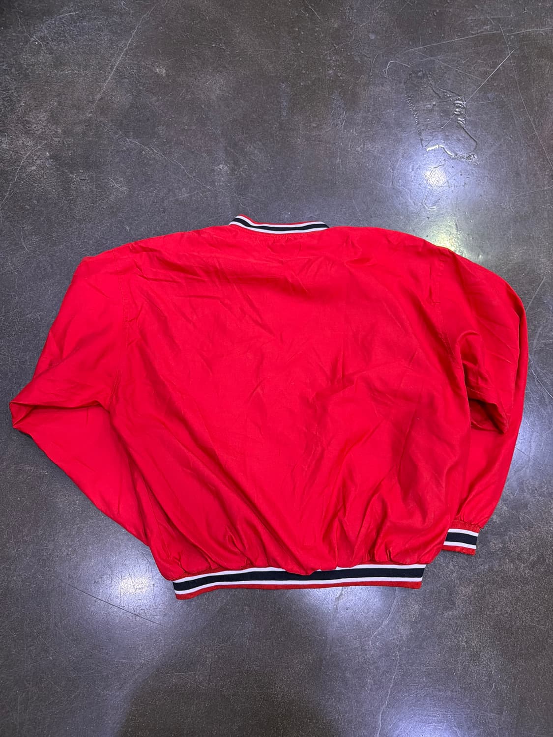 리복 클래식 올드스쿨 V넥 숄더 자수 웜업 바람막이 M 상품이미지2