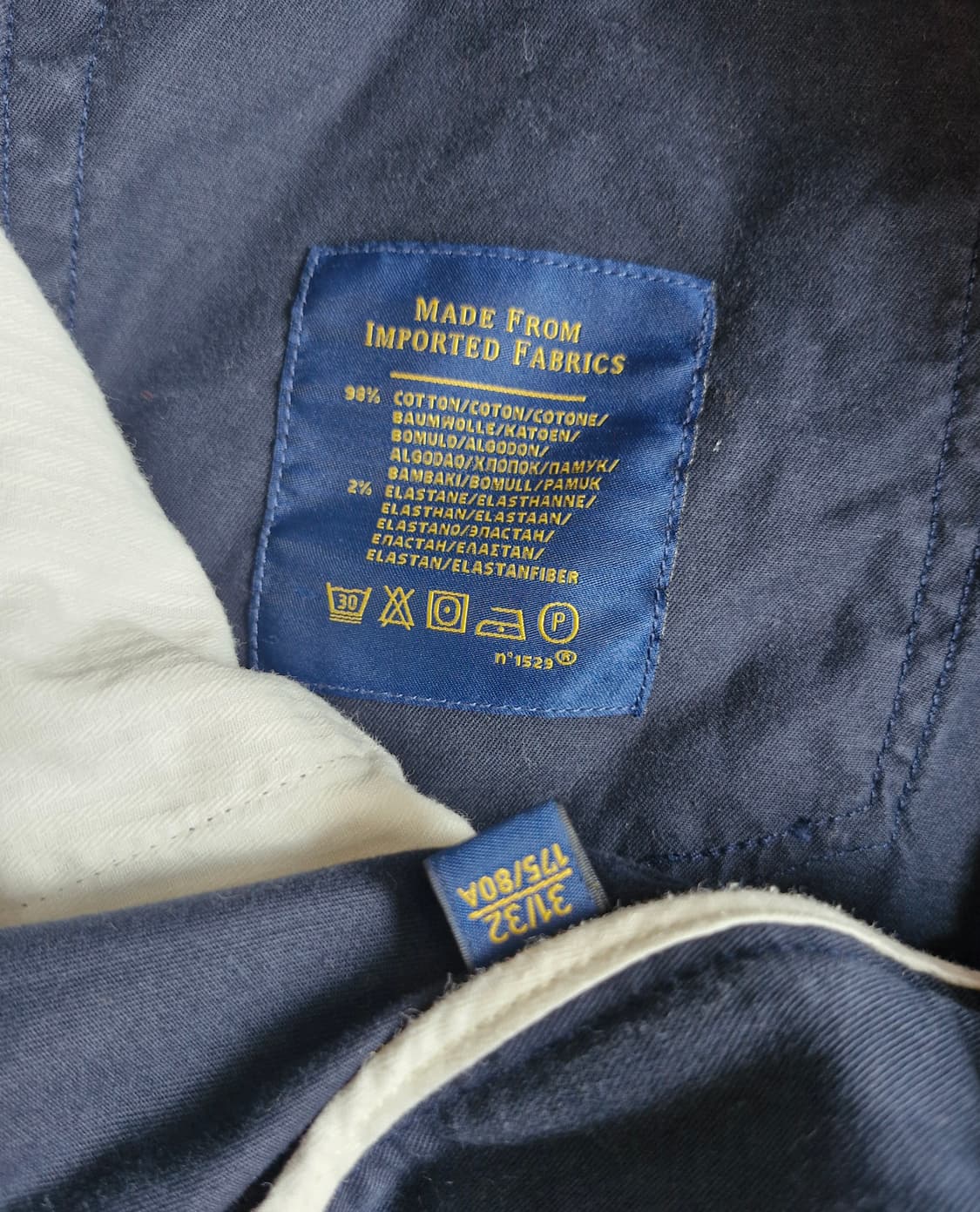 폴로 랄프로렌 5 포켓 가먼트다이드 코튼 팬츠 상품이미지8