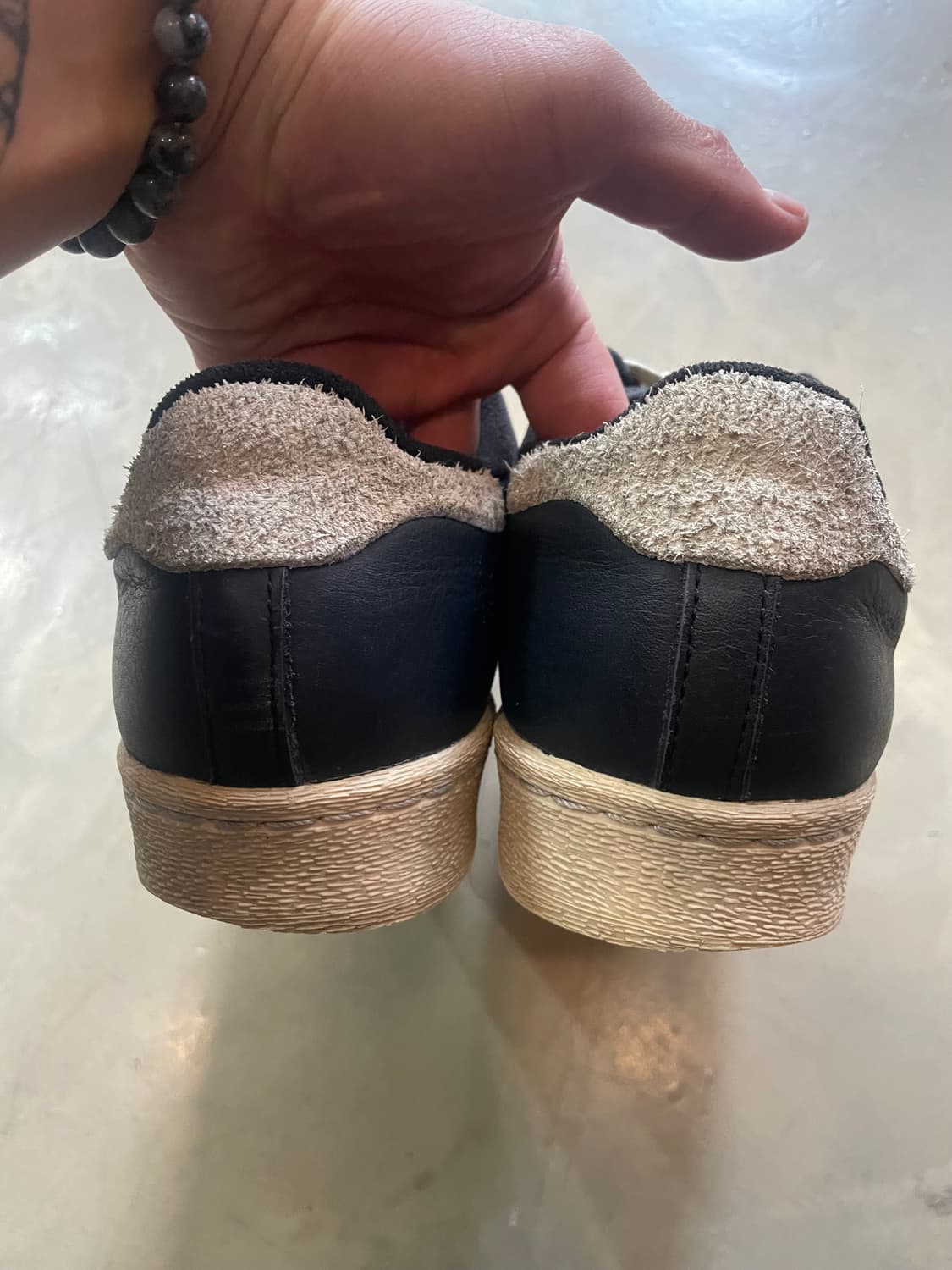 아디다스 슈퍼스타 82 블랙 화이트 275 상품이미지6