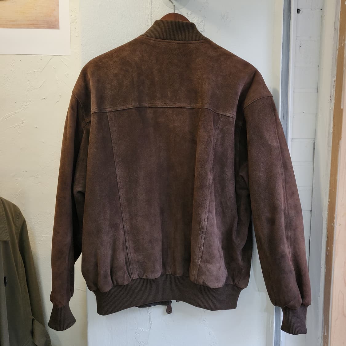 타운젠트 양가죽 스웨이드 봄버자켓 상품이미지4