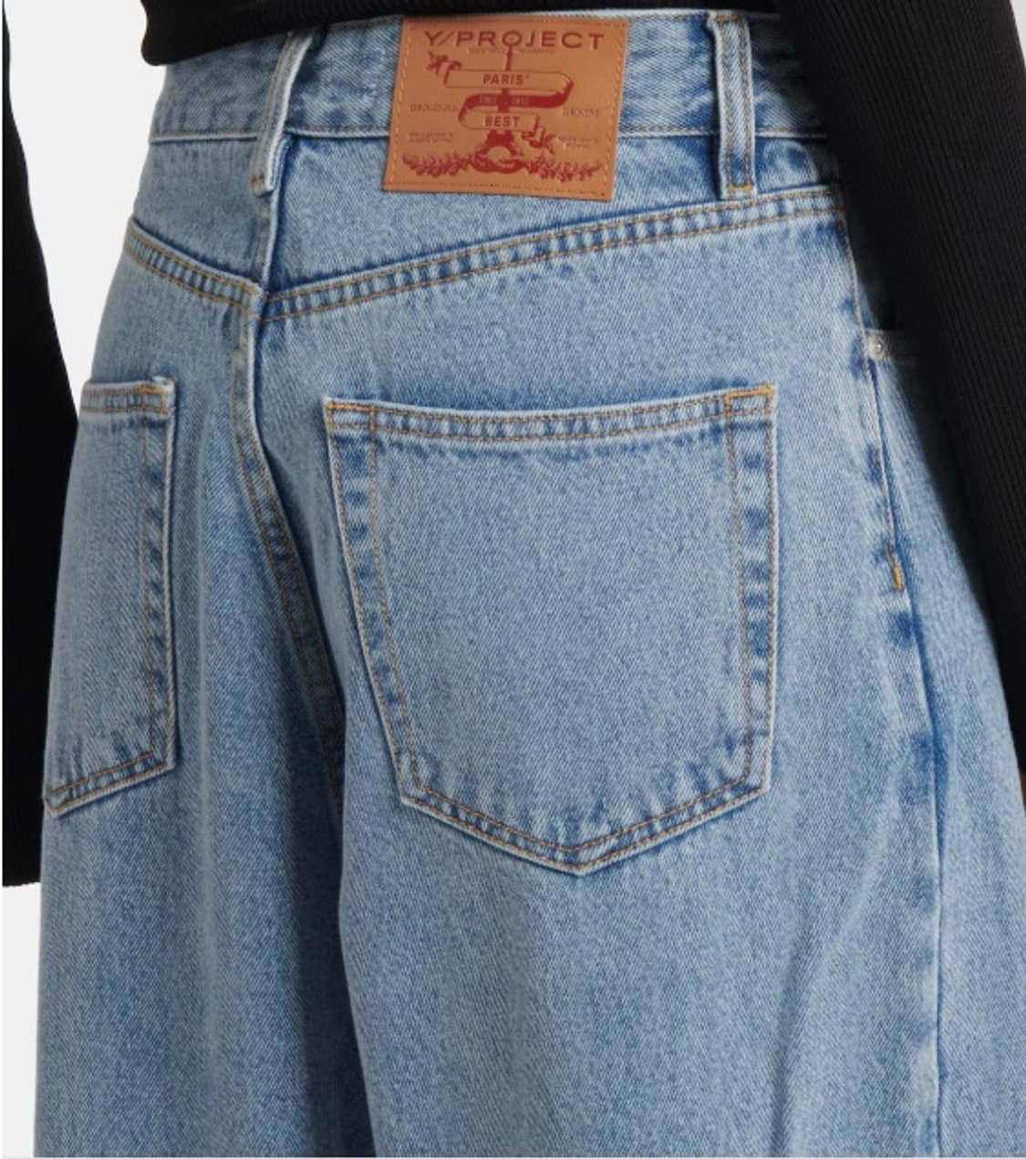 Y-Project Evergreen Draped Cuff Jeans 상품이미지5