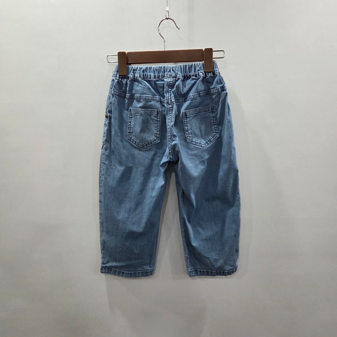 리미떼두두 키즈 밴딩 퍼티그 샴브레이 팬츠 L/6/7 상품이미지2