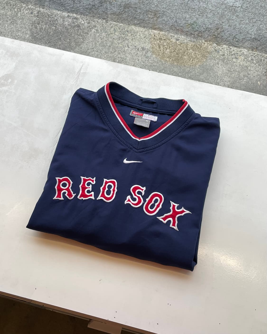 Old Nike ‘Boston Red Sox’ warm up 나이키 웜업 상품이미지8