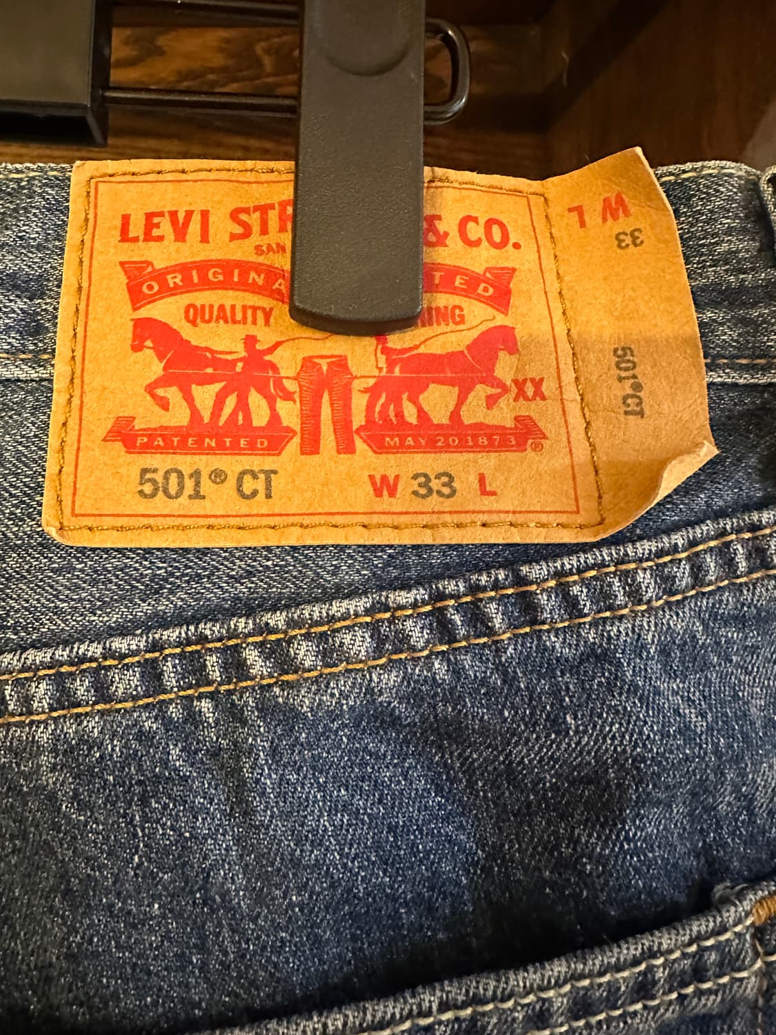 리바이스 501 청반바지 (33) 상품이미지3