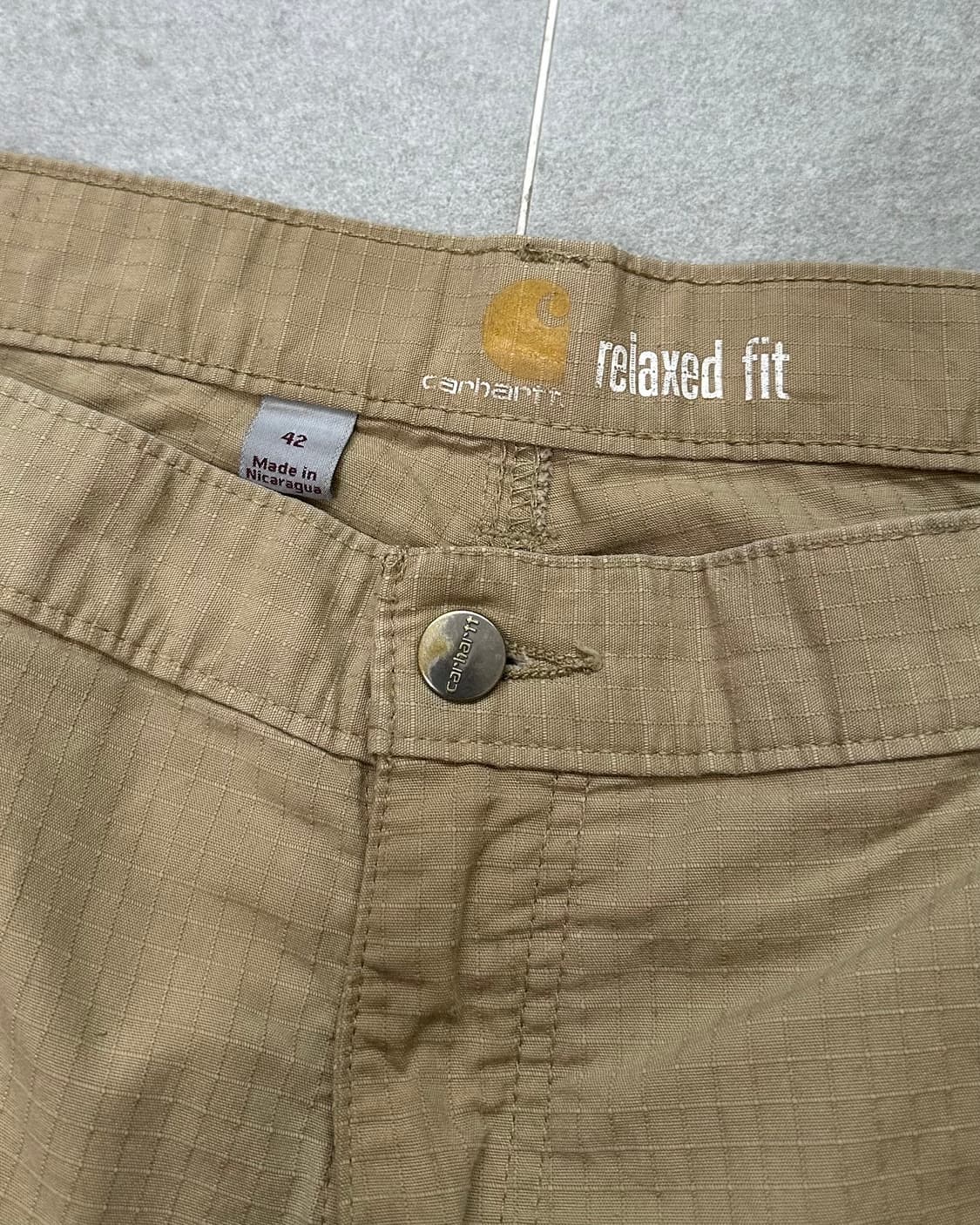 (허단54)칼하트 립스탑 반바지-M2141 상품이미지5