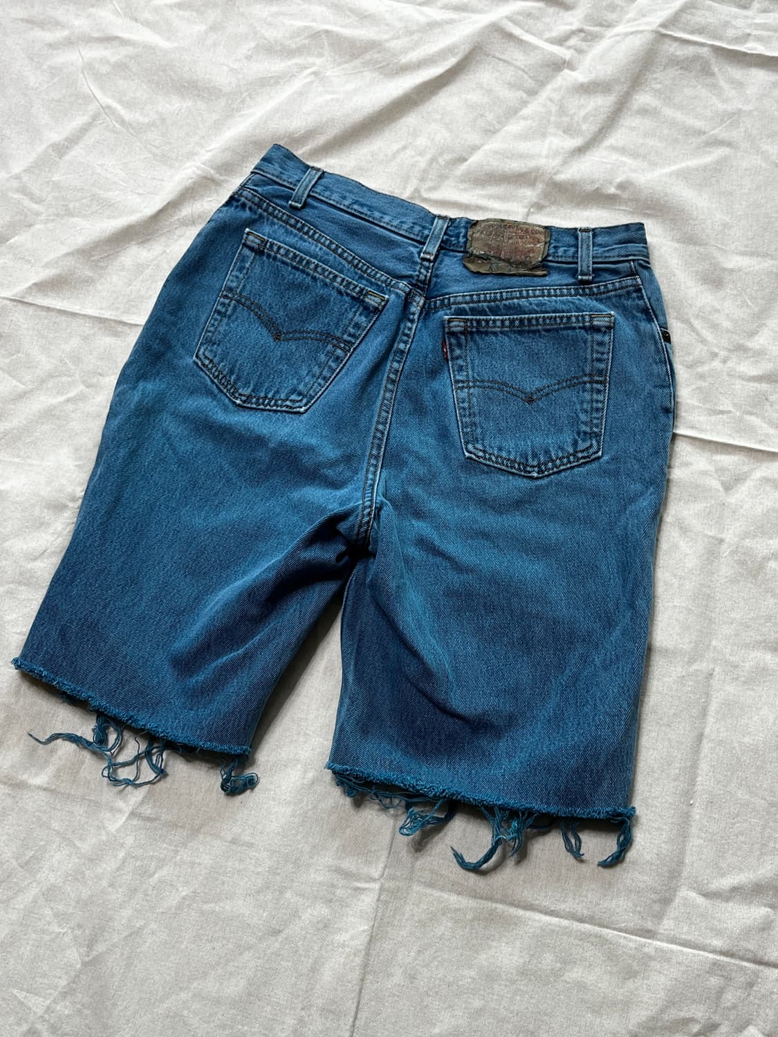 [90's USA] Levi's 오리지널 501 컷오프 데님 쇼츠 (W3 상품이미지1