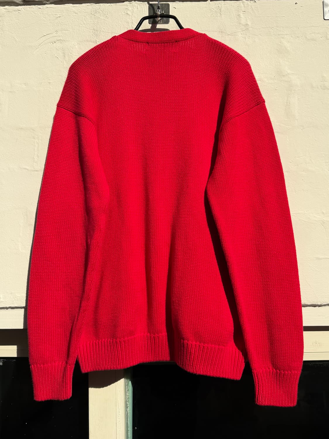 Ralph Lauren 랄프로렌 폴로 레드 코튼 가디건 M 상품이미지7