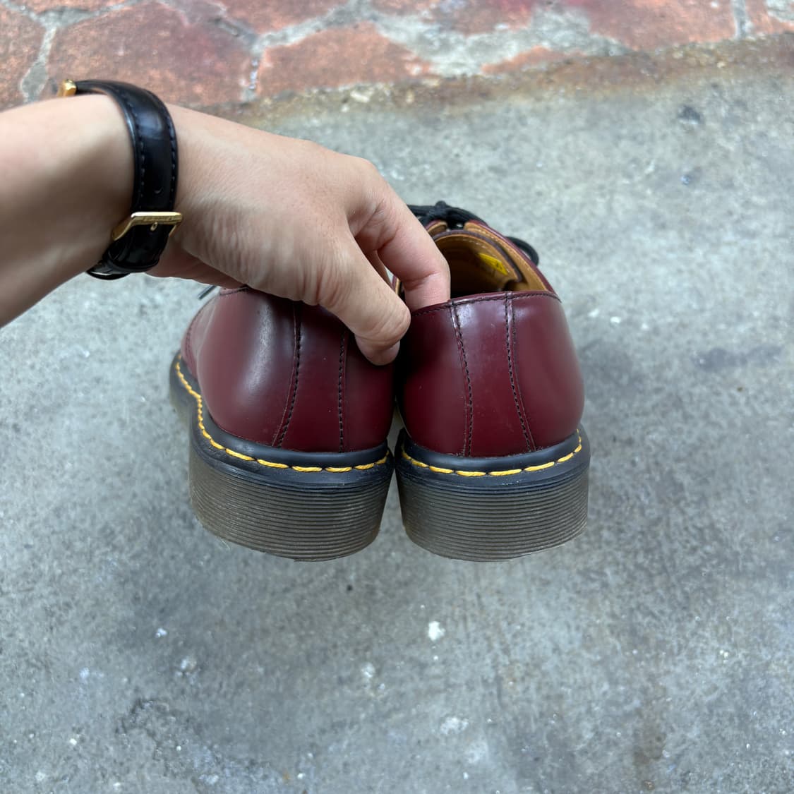 Dr. Martens 닥터마틴 1461 체리레드 로퍼 (240) 상품이미지5