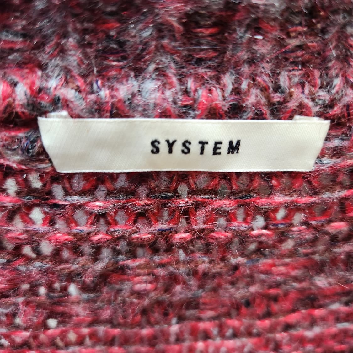 한섬 시스템 니트 집업 가디건 F(L~XL) 상품이미지5