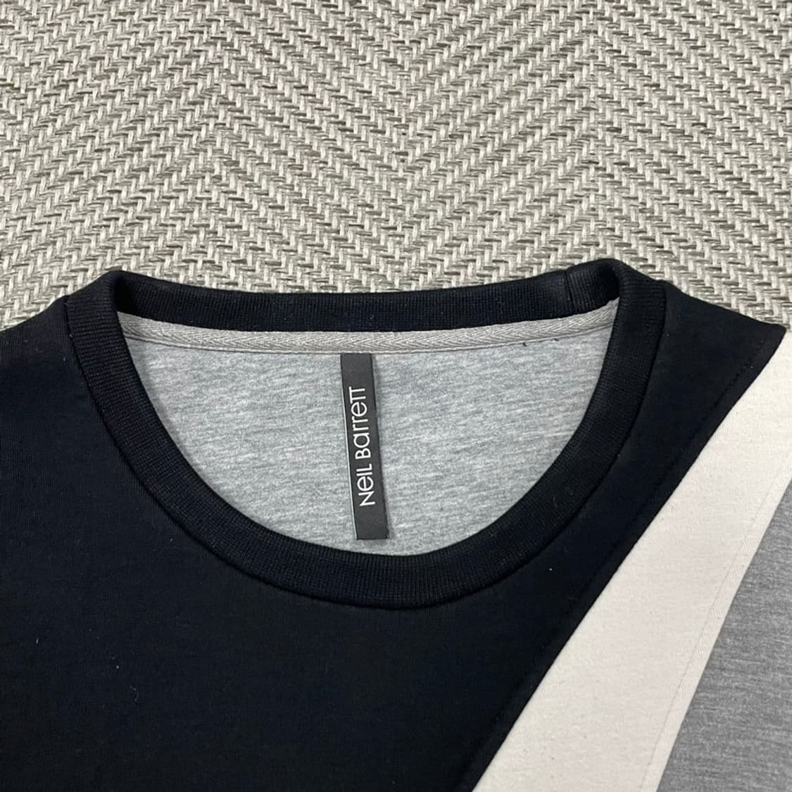 닐바렛 네오프렌 맨투맨 v0032 상품이미지5