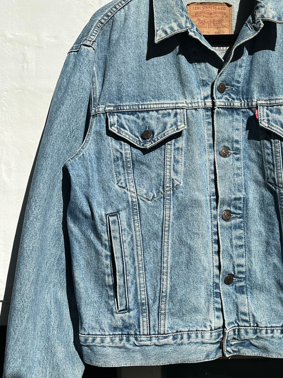 Levis 70503 데님 트러커 자켓 L 상품이미지4