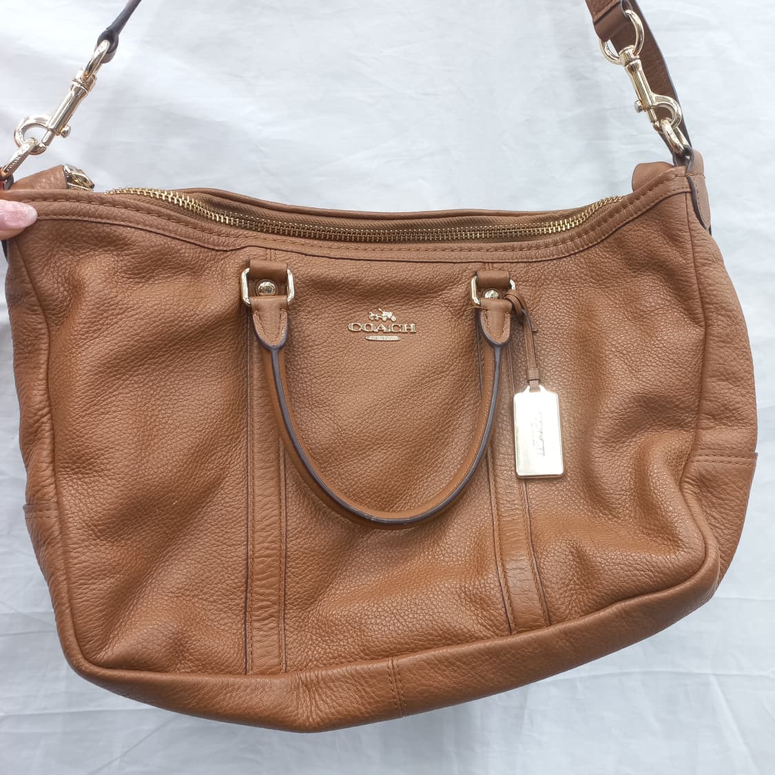 코치가죽도트백 상품이미지4