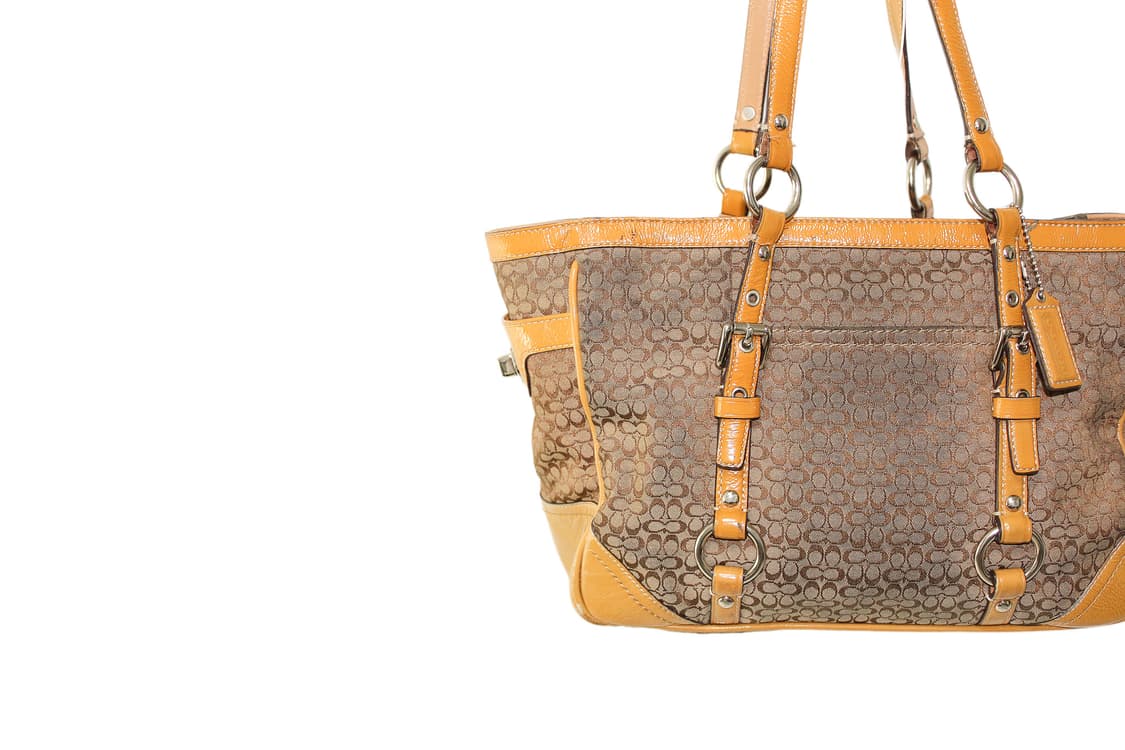 2000s COACH Y2K 코치 모노그램 토트백 상품이미지3