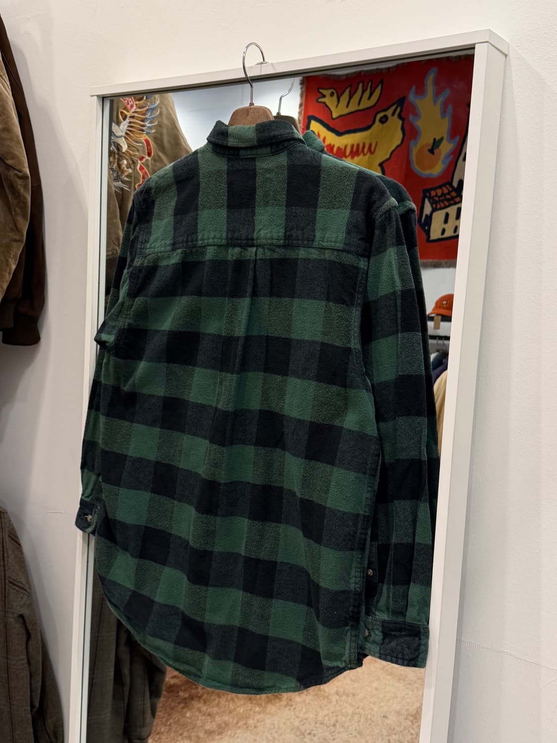 00s Field & Stream 빈티지 플란넬 체크 셔츠 상품이미지5