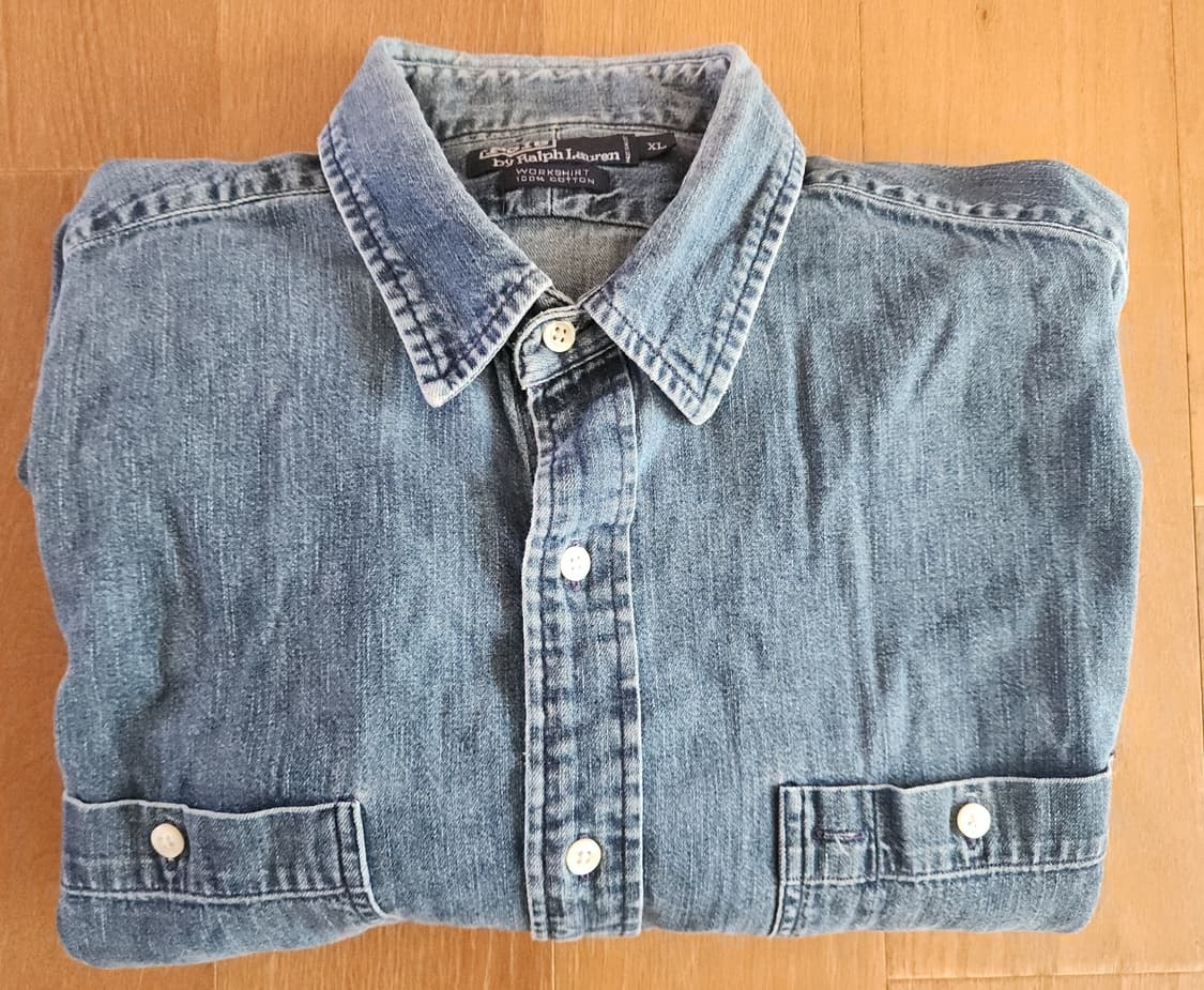 폴로 랄프로렌 데님 워크셔츠(XL, 초레어템) 상품이미지2