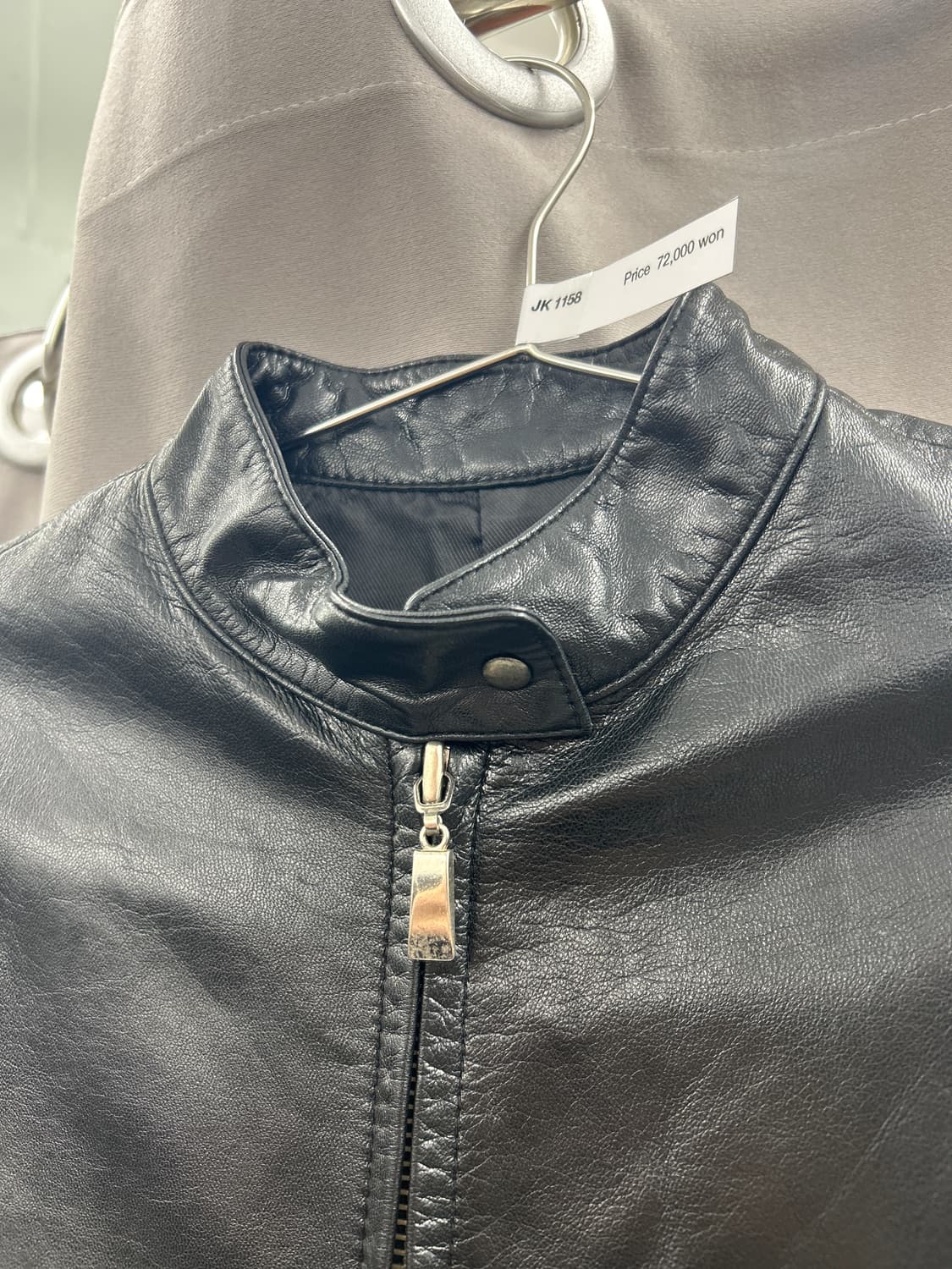 양가죽 레더집업 상품이미지2