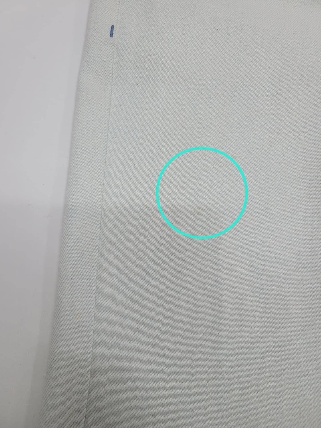 TIME 21SS 한섬 타임 와이드핏 데님 청바지 / 여 64 민트 연청 상품이미지6