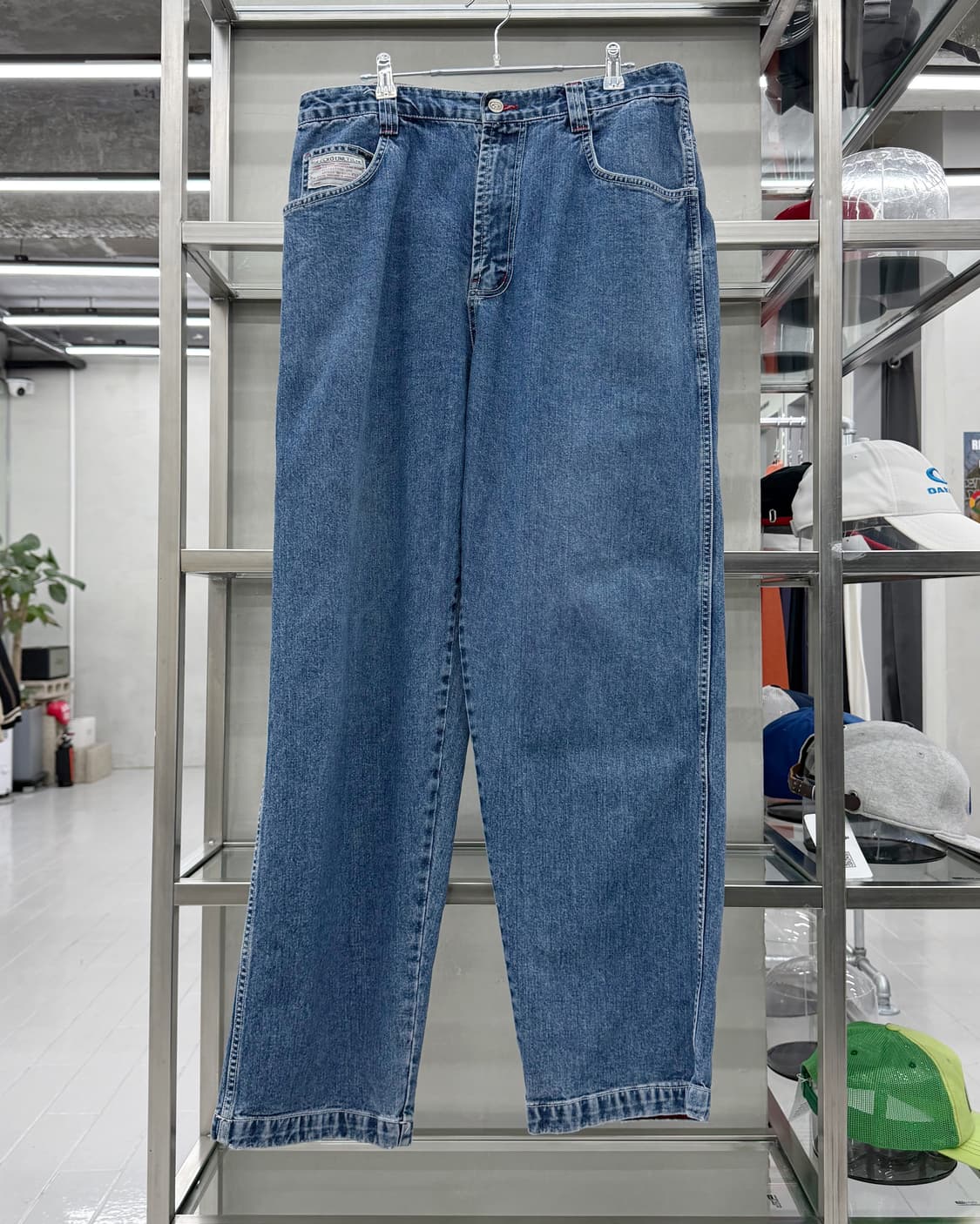 에코 언리미티드 00s 와이드 인디고 데님 팬츠 상품이미지3