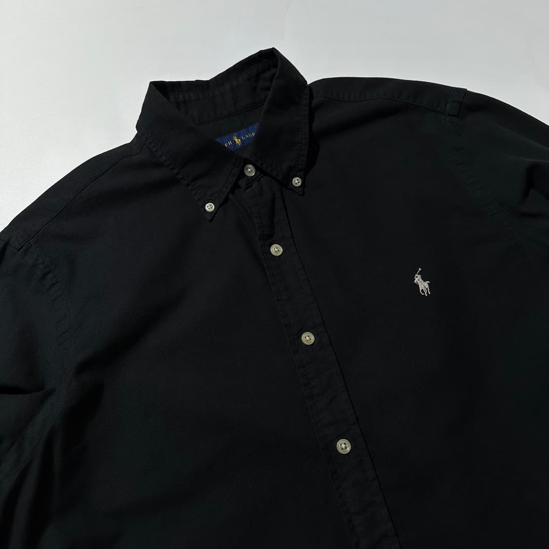 폴로 랄프로렌 셔츠 블랙 상품이미지3