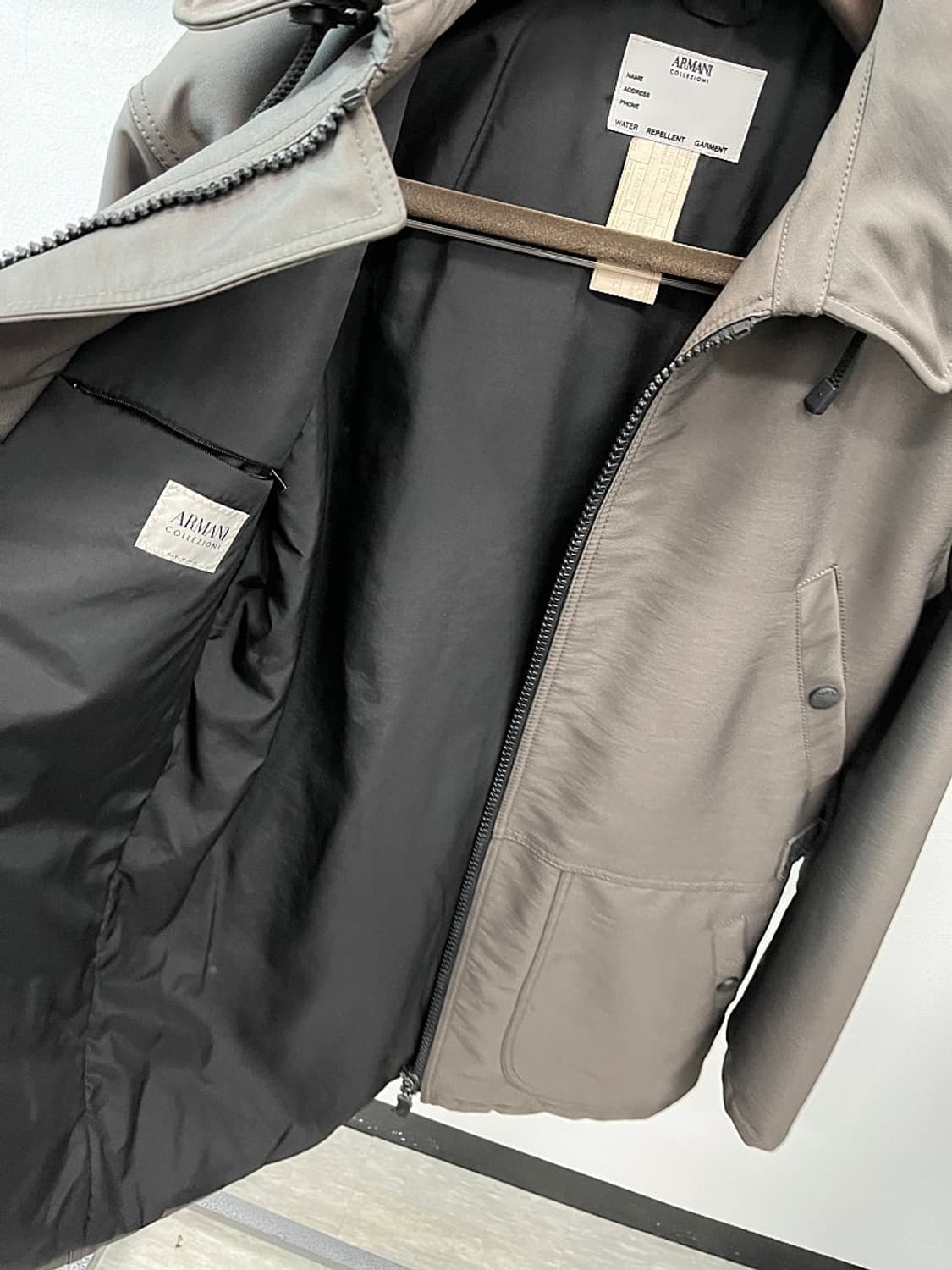 105) 알마니 이태리 리펠런트 집업자켓  상품이미지9