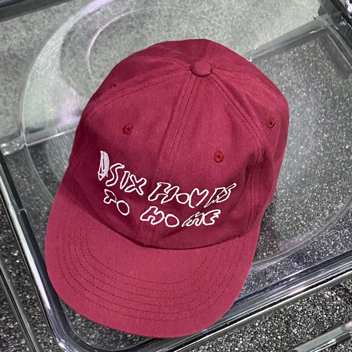 디스이즈네버댓 백로고 이니셜 볼캡 B3803 상품이미지2