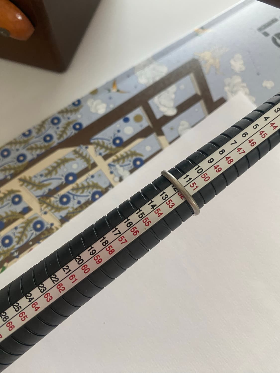빈티지 블루 진주 반지 상품이미지7