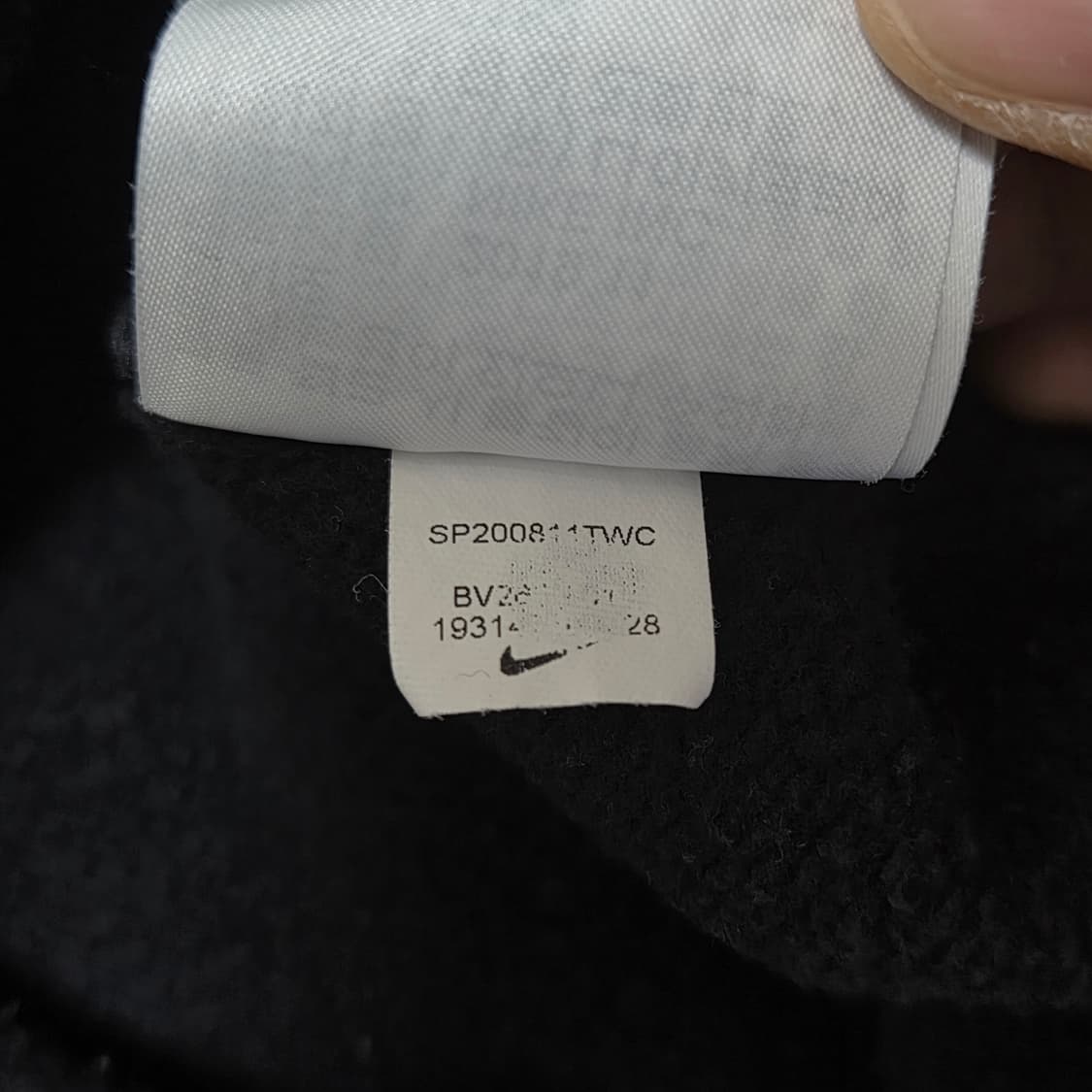 Nike 나이키 블랙 후드티셔츠 상품이미지6