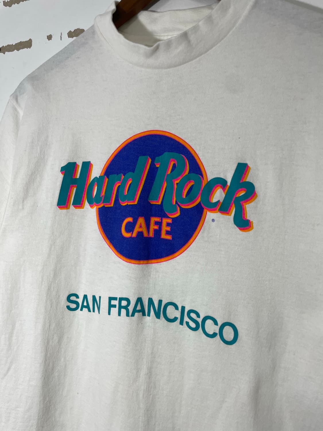 하드락카페 모크넥 반팔 티셔츠 상품이미지3