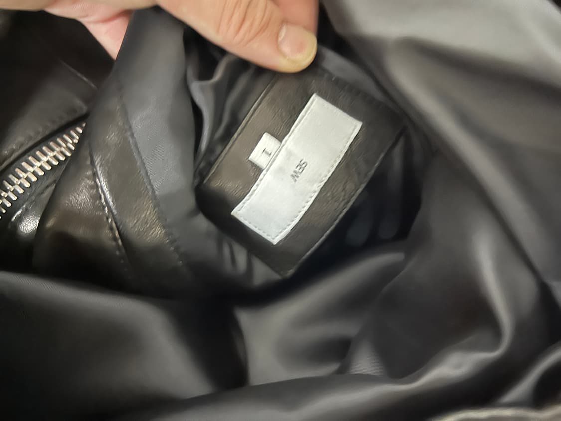 택포49) SEW 스테디에브리웨어 레더블루종 자켓 1사이즈 상품이미지3