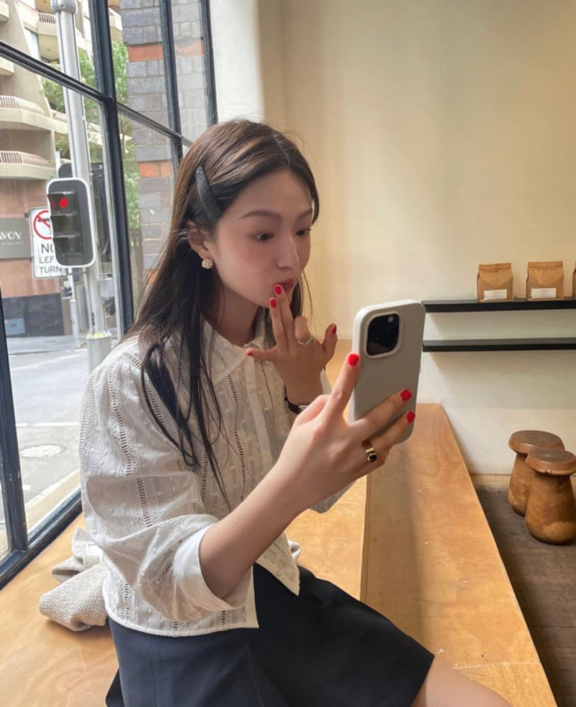 게드 에밀리 블라우스 상품이미지4