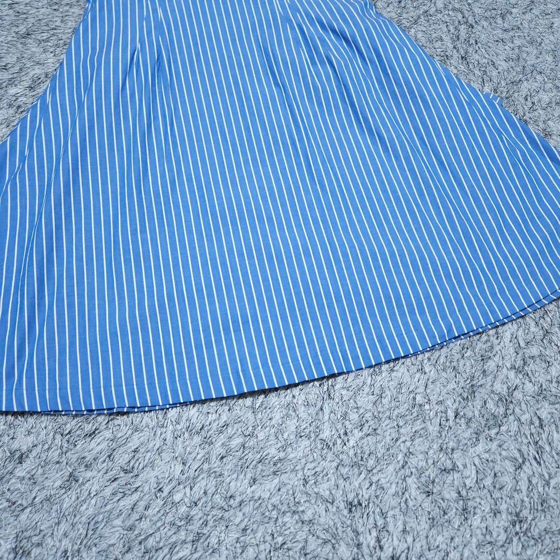 타미힐피거) M 여자 스트라이프 벨티드원피스 / 왕눈이샵 상품이미지7