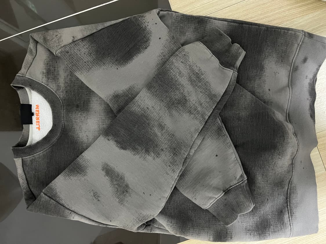 머렐 나염 기모 맨투맨 상품이미지2