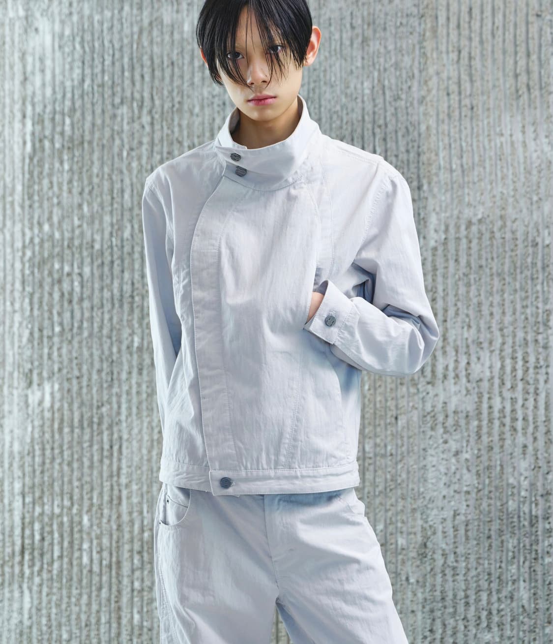 머신신테시스콜렉티브 펙토 자켓 그레이 상품이미지6