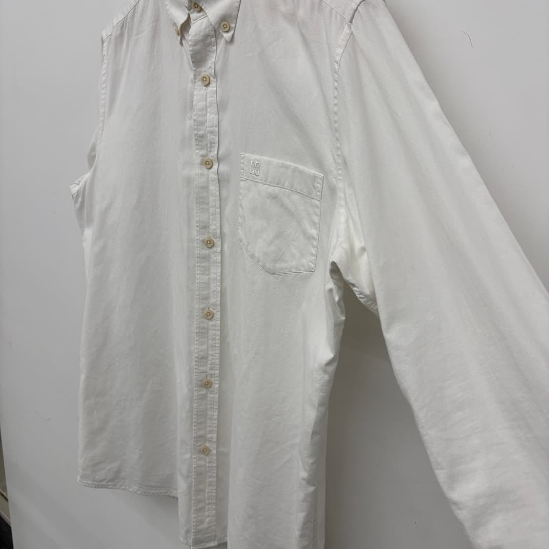 닥스 화이트 셔츠 남성 긴팔 XL 상품이미지3