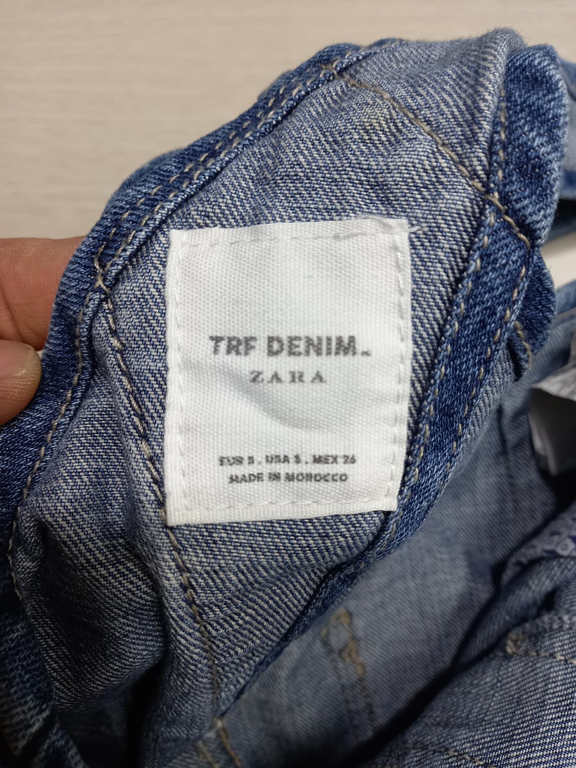 26-27 ZARA TRF 데미지워싱 멜빵진 26-616 상품이미지8