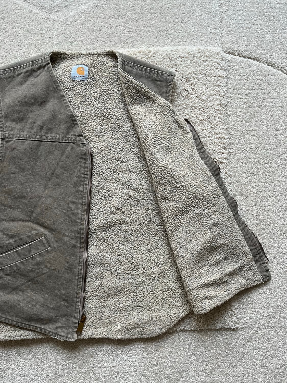 80s 칼하트 쉐르파 베스트 (105) 상품이미지7