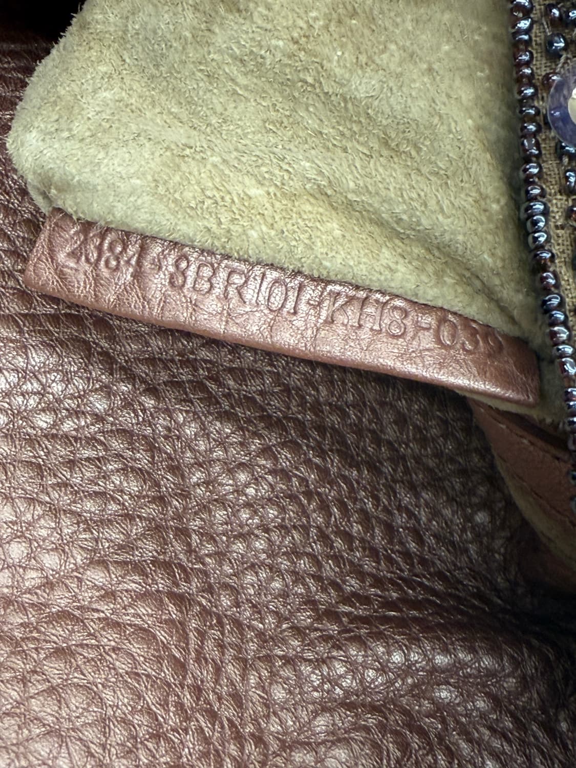 2000s 펜디 셀러리아 비즈시퀸 바게트백 상품이미지8