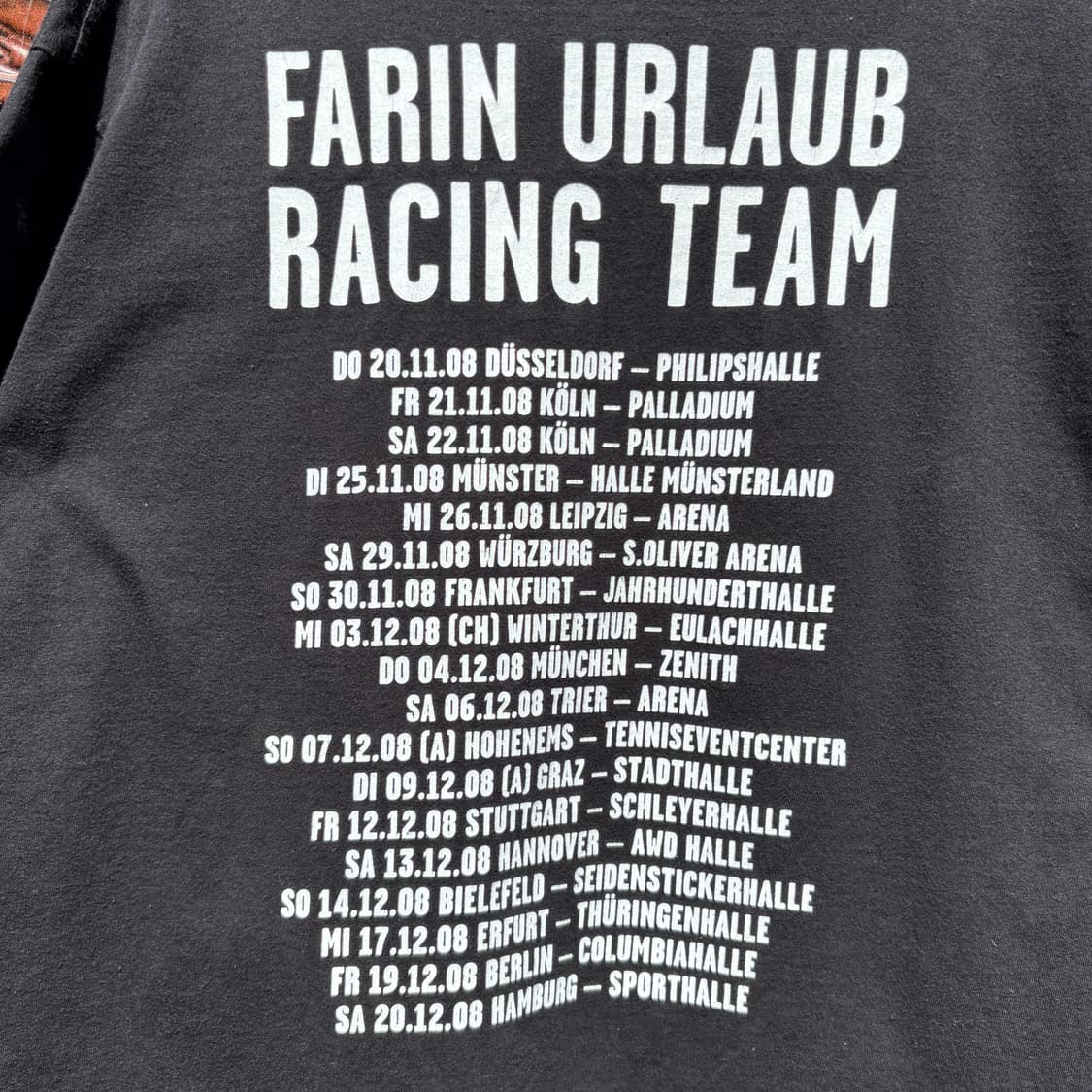 2008 Farin Urlaub Racing Team 투어 티셔츠 상품이미지4