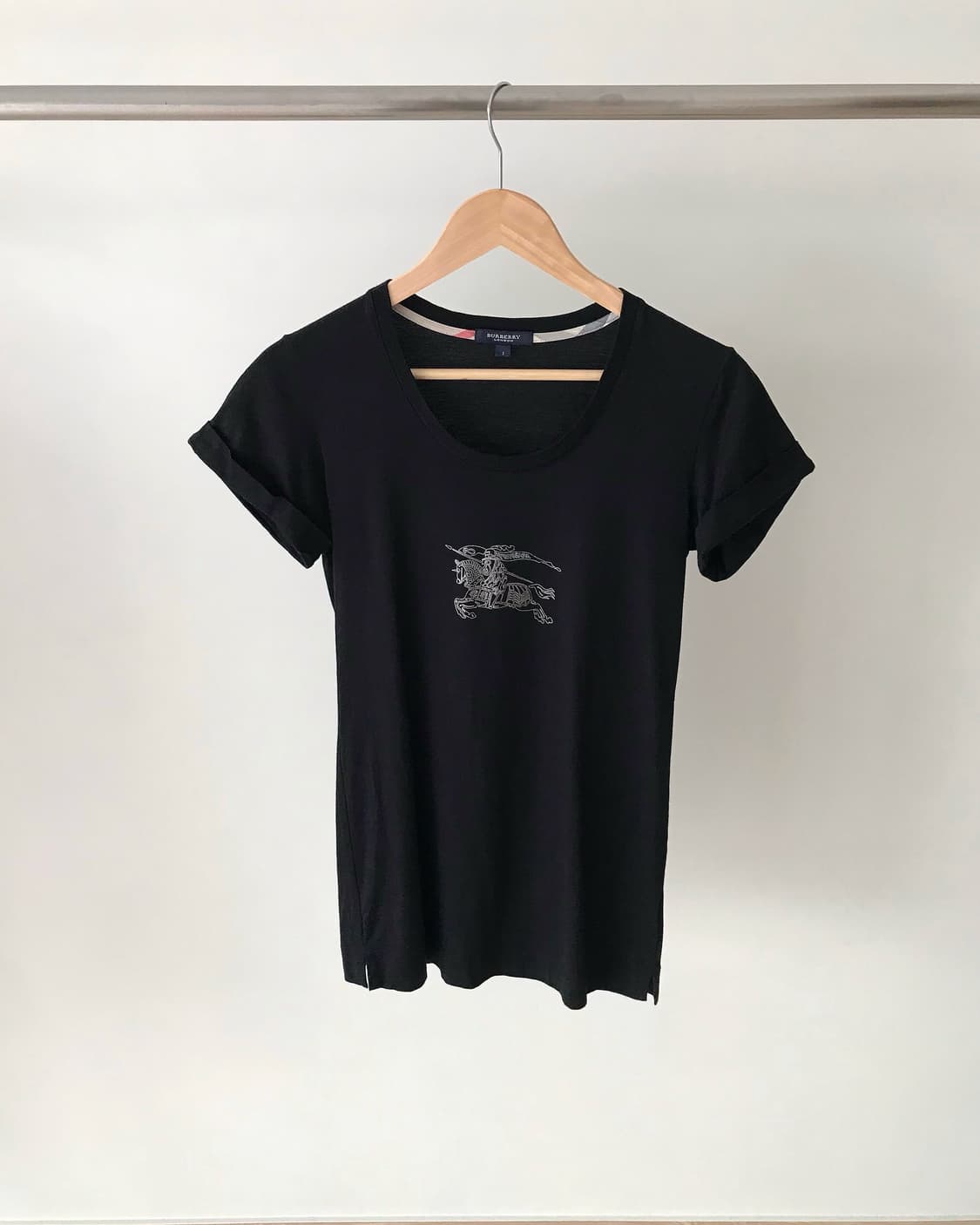 버버리 빅로고 블라우스 반팔 상품이미지1