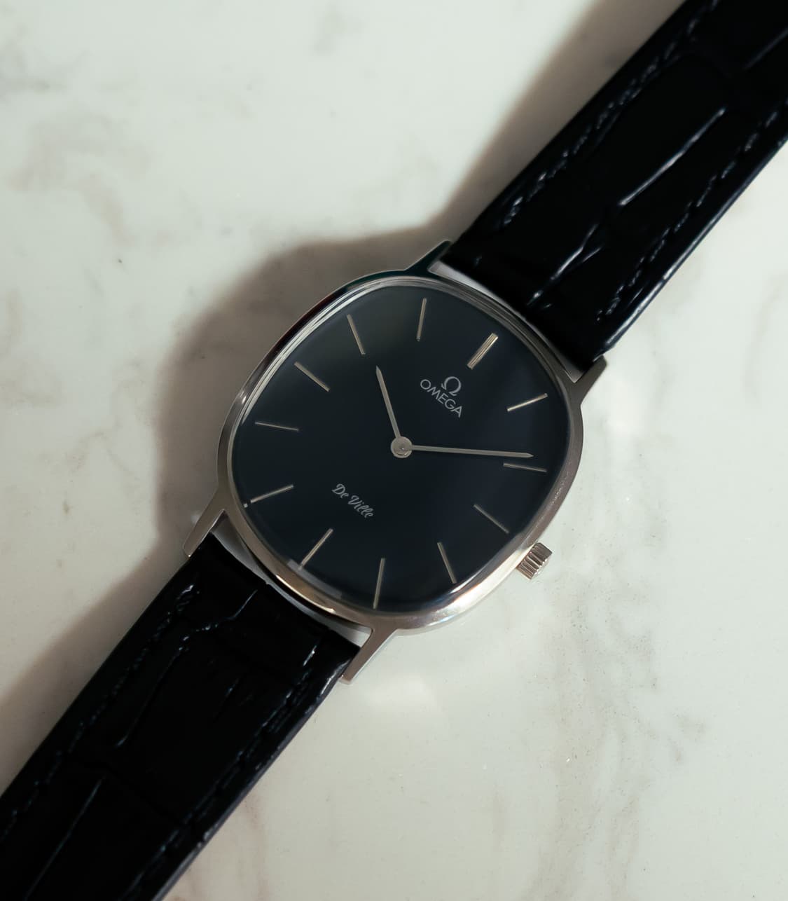 오메가 엘립스 네이비 빈티지 수동 시계 상품이미지2