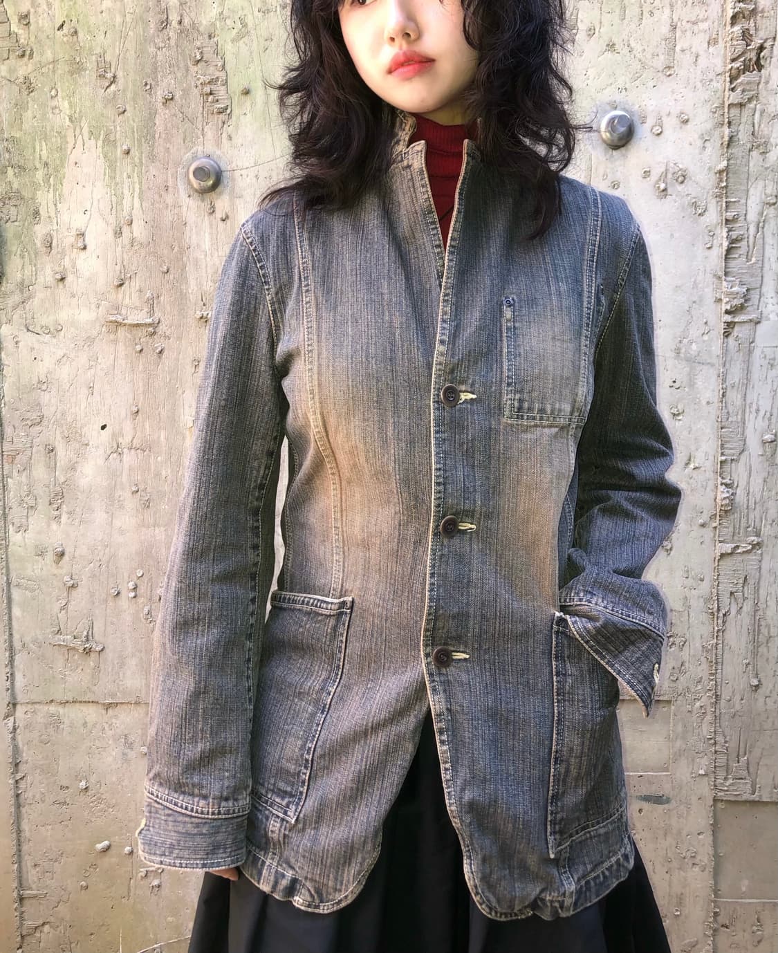 monsieur nicole denim jk 상품이미지4