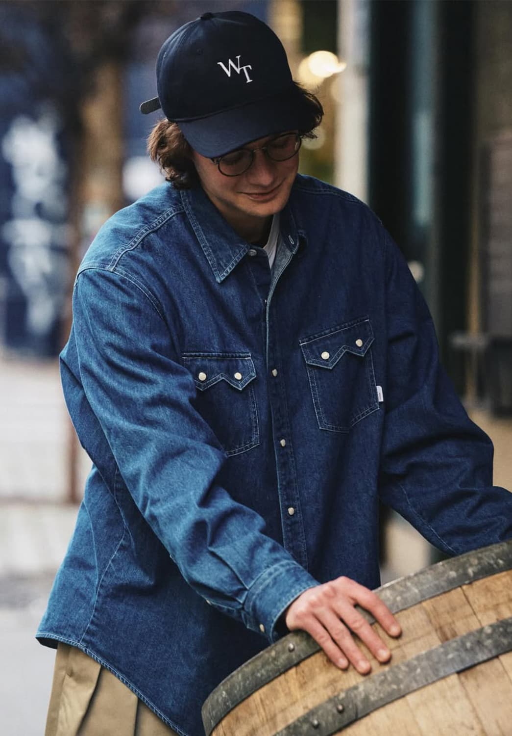 WTAPS 26SS 데님셔츠 XL 상품이미지1