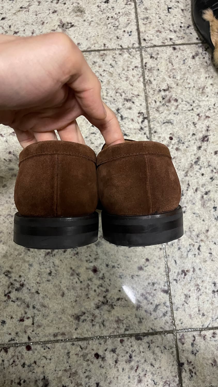 Berwick 버윅 스웨이드 로퍼 브라운 버윅 4456 (UK 5.5) 상품이미지4