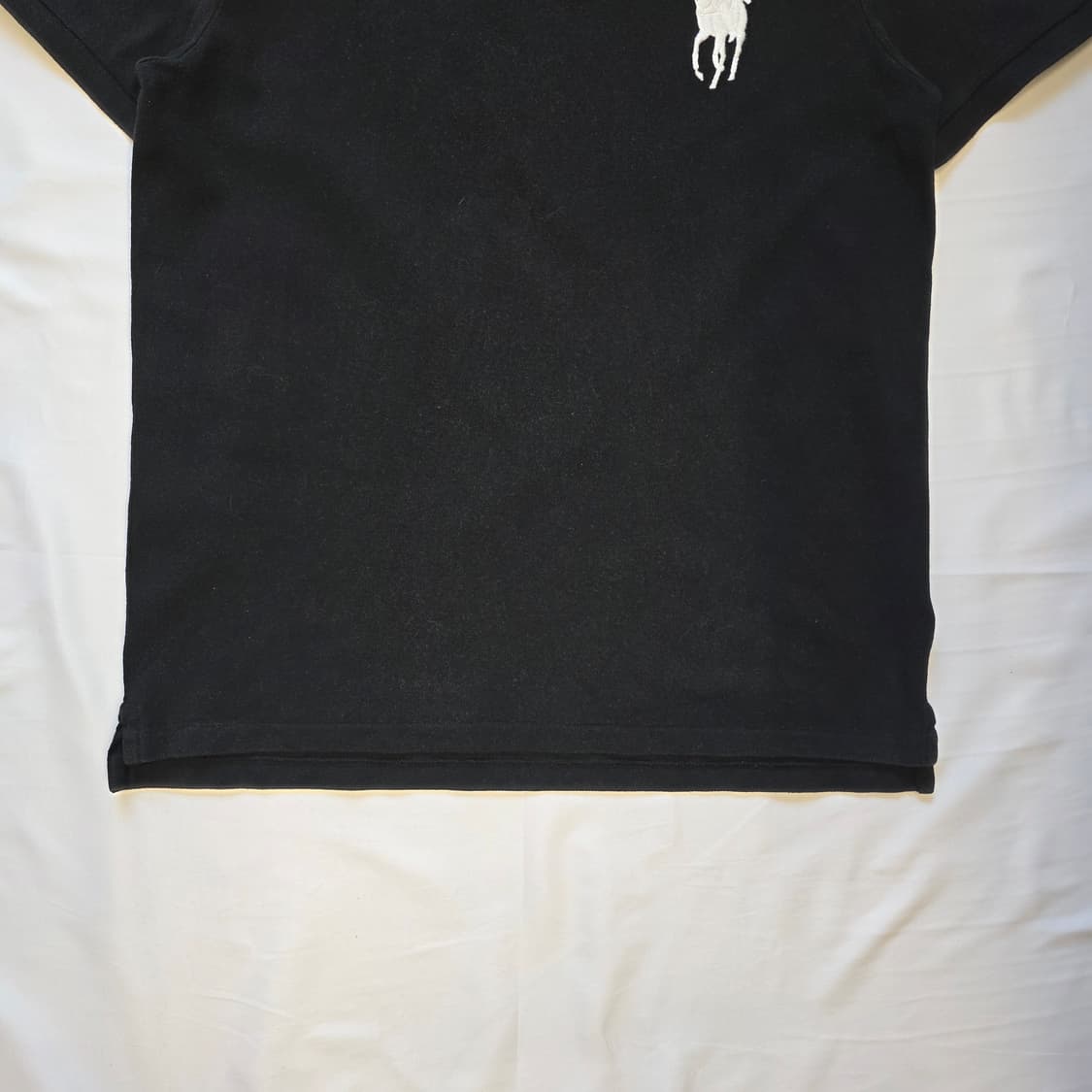 [L]폴로 랄프로렌 블랙 빅포니 반팔 카라티 상품이미지4
