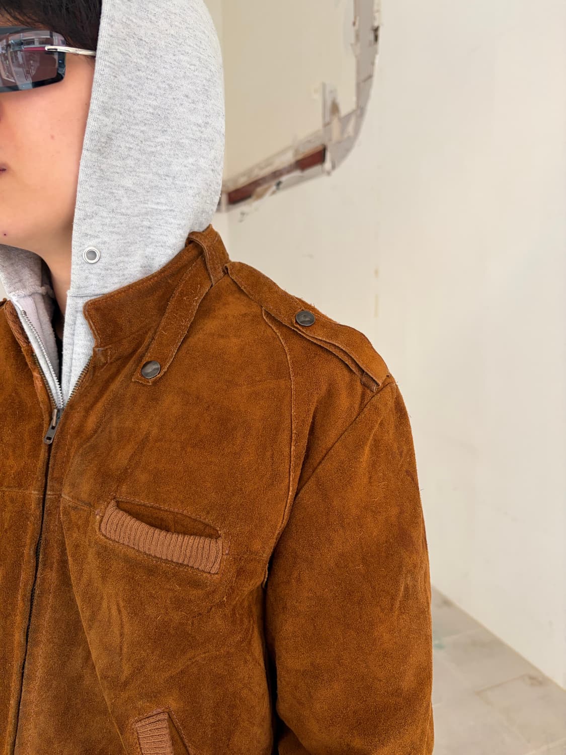 60-70’s American ideal zipper suede 상품이미지5