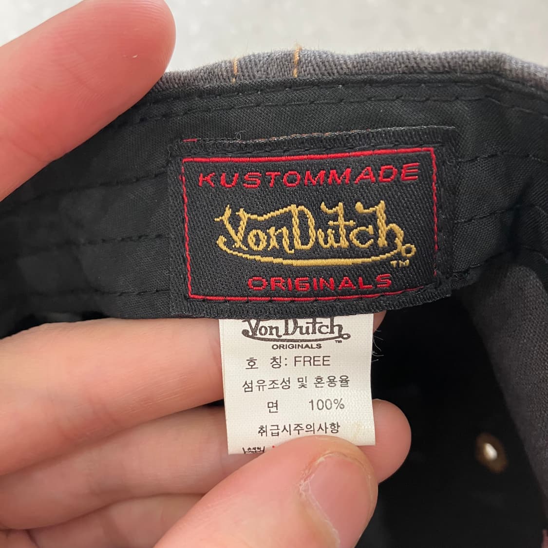 93 본더치 볼캡 모자 빈티지 y2k 상품이미지4