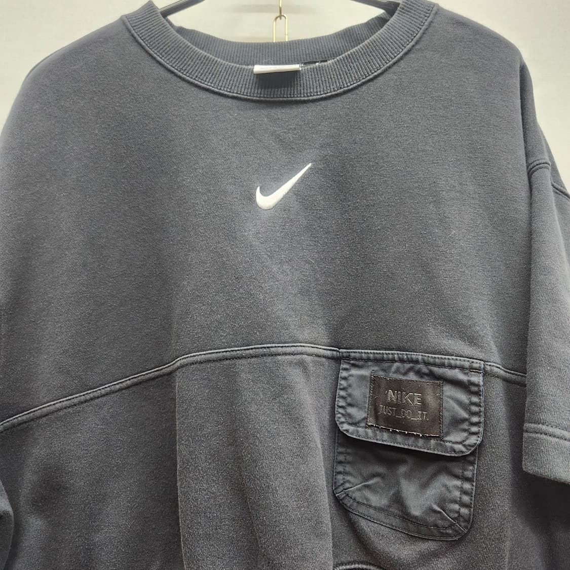 나이키 미들로고 유틸리티 크롭 반팔티 XL(XL) 상품이미지2