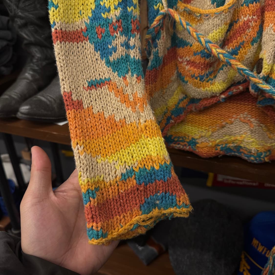 00s 데님앤서플라이 by 랄프로렌 네이티브 숄카라 가디건 N41 상품이미지5